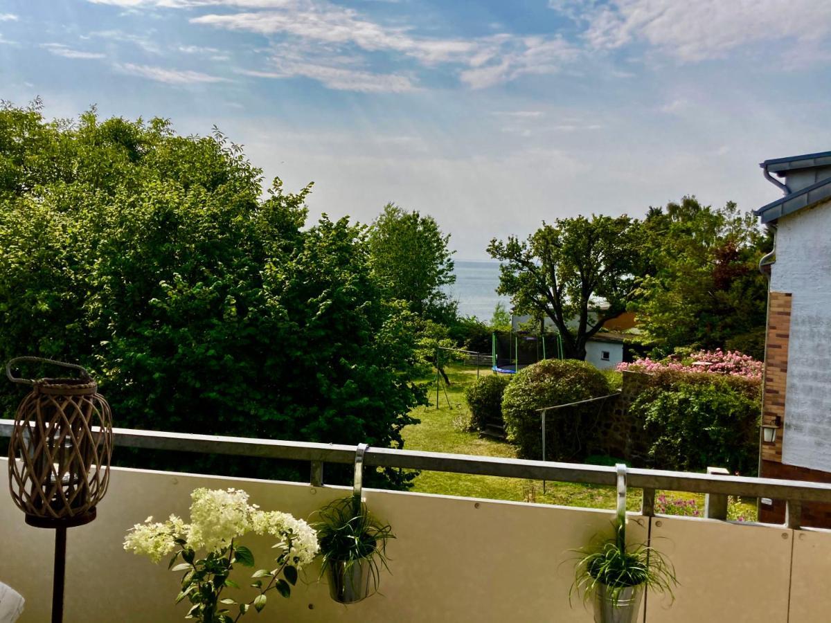 Ferienwohnung Hafenliebe, Villa Vilmblick Mit Meerblick Lauterbach  Zewnętrze zdjęcie